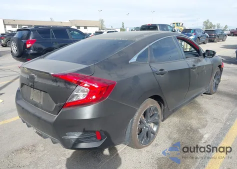 2019 Honda Civic Sport z USA, uszkodzony, nr VIN 2HGFC2E89KH593420